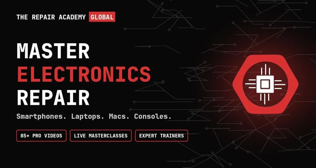 The Repair Academy Global community on Skool: master electronics repair, 85+ pro videos, live masterclasses, expert trainers